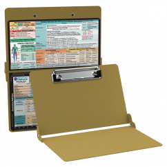 WhiteCoat Clipboard® - Tactical Brown Dietitian Edition